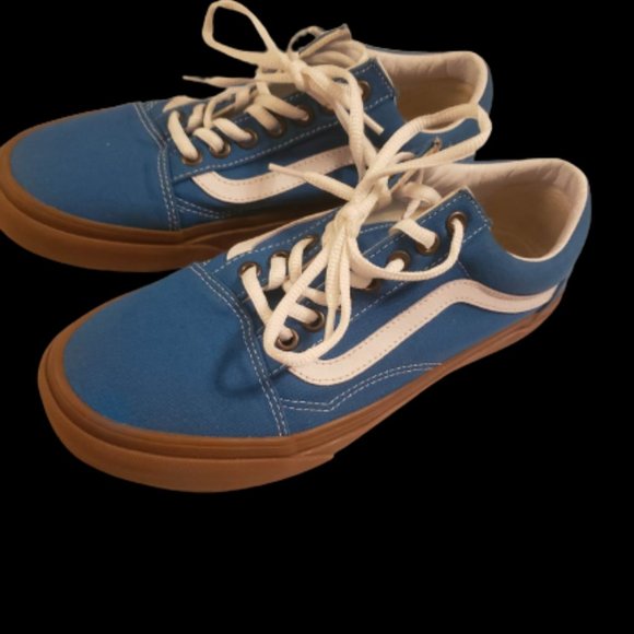 Vans Old Skool Mediterranean Blue with Gum Sole - Picture 4 of 8